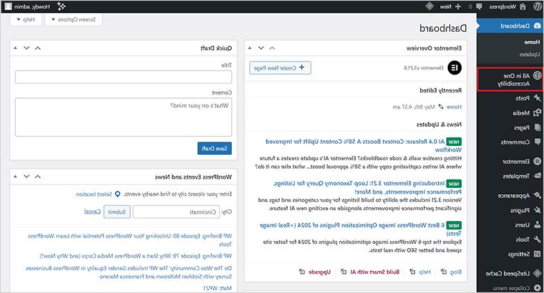 wordpress ada website accessibility